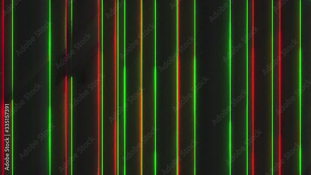 Poster computer generated chromatic aberration bands. pixel multi-colored neon noise. 3d rendering abstract