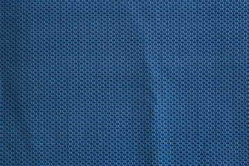 Naklejka na ściany i meble Blue fabric cloth background texture