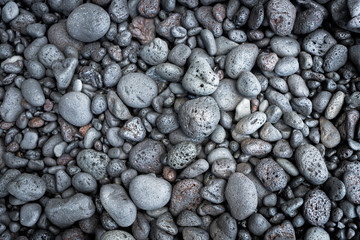 Black Pebbles, Big Island Hawaii