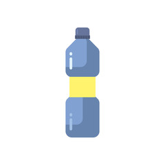 detergent bottle flat style icon vector design