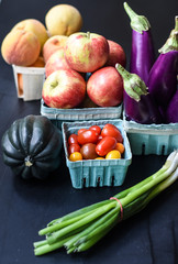 Farmers market fresh produce