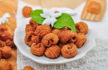 Krongkrang krob, It's Thai traditional snack and desserts sweet and spicy flavor