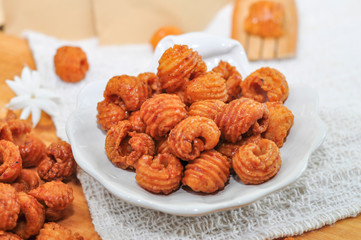 Krongkrang krob, It's Thai traditional snack and desserts sweet and spicy flavor
