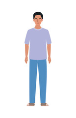 Isolated avatar man vector design
