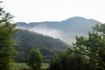 Thessaly beautiful mountains, forests, landscapes, scenery Greece