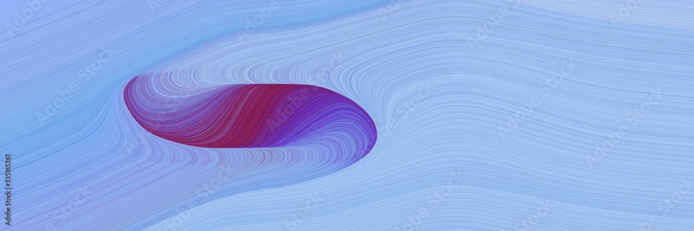 Aufkleber abstract decorative header design with sky blue, dark moderate pink and moderate violet colors. dynamic curved lines with fluid flowing waves and curves