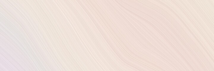 abstract dynamic header design with antique white, old lace and pastel gray colors. elegant curved lines with fluid flowing waves and curves