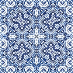 Portuguese vintage azulejo tiles.
