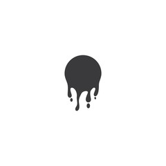 Dripping liquid icon