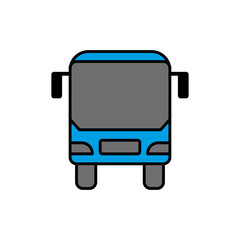Bus icon vector