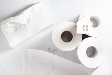 トイレットペーパー、トイレ、紙、日用品、ティッシュ