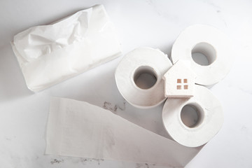 トイレットペーパー、トイレ、紙、日用品、ティッシュ