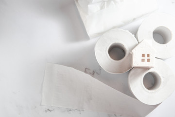 トイレットペーパー、トイレ、紙、日用品、ティッシュ