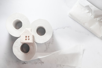 トイレットペーパー、トイレ、紙、日用品、ティッシュ