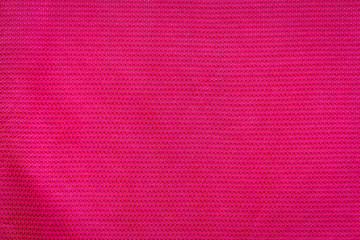 Red fabric cloth texture background.