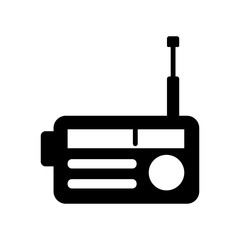 Fototapeta premium Radio icon vector