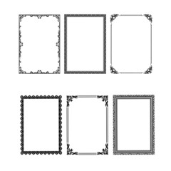 set of frames