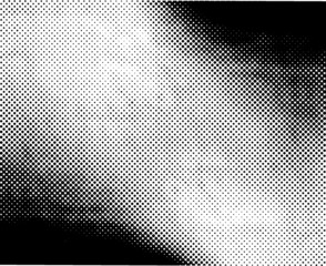 Vector Halftone Pattern. Set of Dots. Dotted Texture on White Background. Overlay Grunge Template. Distress Linear Design. Fade Monochrome Points. Pop Art Backdrop.