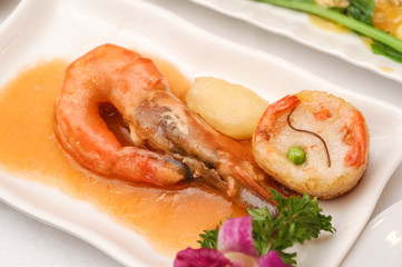 上海料理　海老