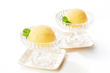 オレンジシャーベット