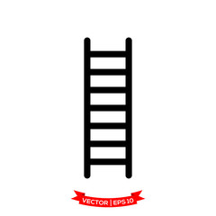 ladder icon in trendy flat style