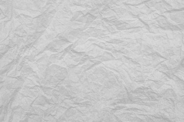 Fototapeta premium Gray crumpled paper empty background.texture of gray creased paper