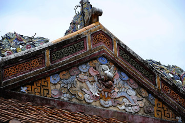 ベトナム　フエの風景