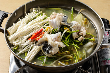 韓国料理　仁川のふぐ鍋