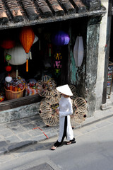 ベトナム　ホイアンの街並み