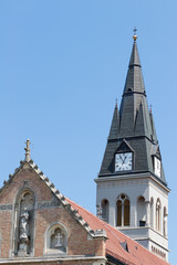 Fototapeta premium Church of st. Ivan Kapistran in the City of Ilok, Croatia.