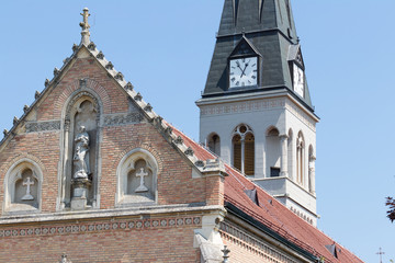 Church of st. Ivan Kapistran in the City of Ilok, Croatia.