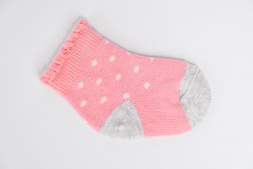 Beautiful new socks for a baby girl