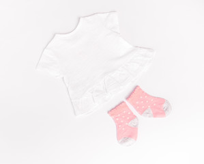 New clothes for a newborn girl