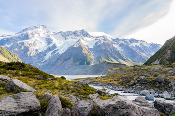Fototapeta na wymiar Mount Cook National Park,New Zealand
