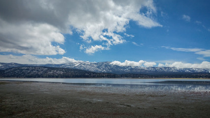 Fototapeta na wymiar Baldwin Lake, California