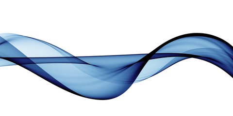 Color light blue abstract waves design
