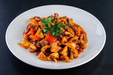 Touk sai traditional Caucasian dish