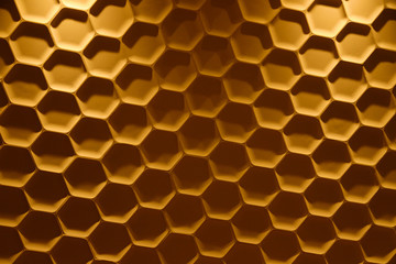 Honeycomb pattern texture background or backdrop, wall design, modern interior