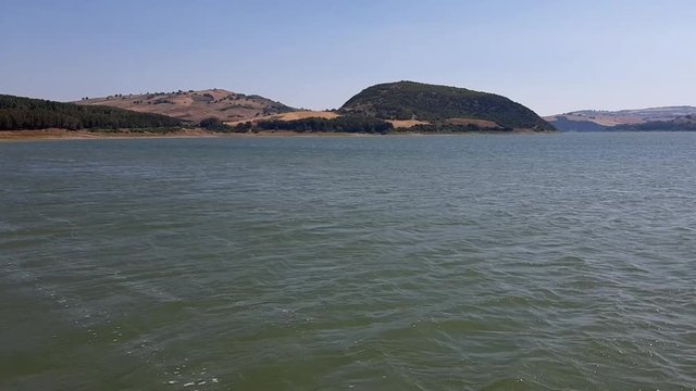 Panoramica del Lago del Liscione