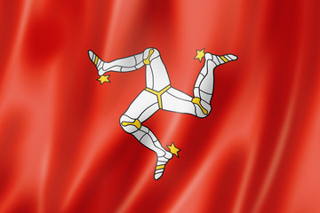 Isle of Man flag, UK