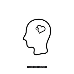 Man in love vector icon, Woman and man vector profiles