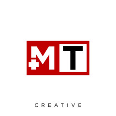 mt logo design vector icon