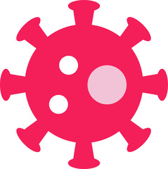 Clip-art Illustration of Corona-virus Icon