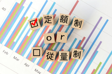 定額制か従量制か