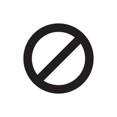 Cancel vector icon, simple sign for web site and mobile app.