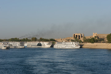 エジプト　ナイル川の風景