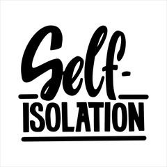 self-isolation