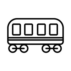 cargo train icon in different style vector illustration