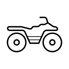 Fototapeta premium motorcycle icon vector illustration photo