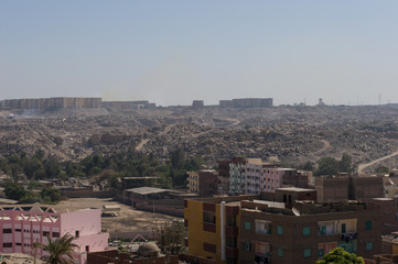 アスワン　ナイル川の風景